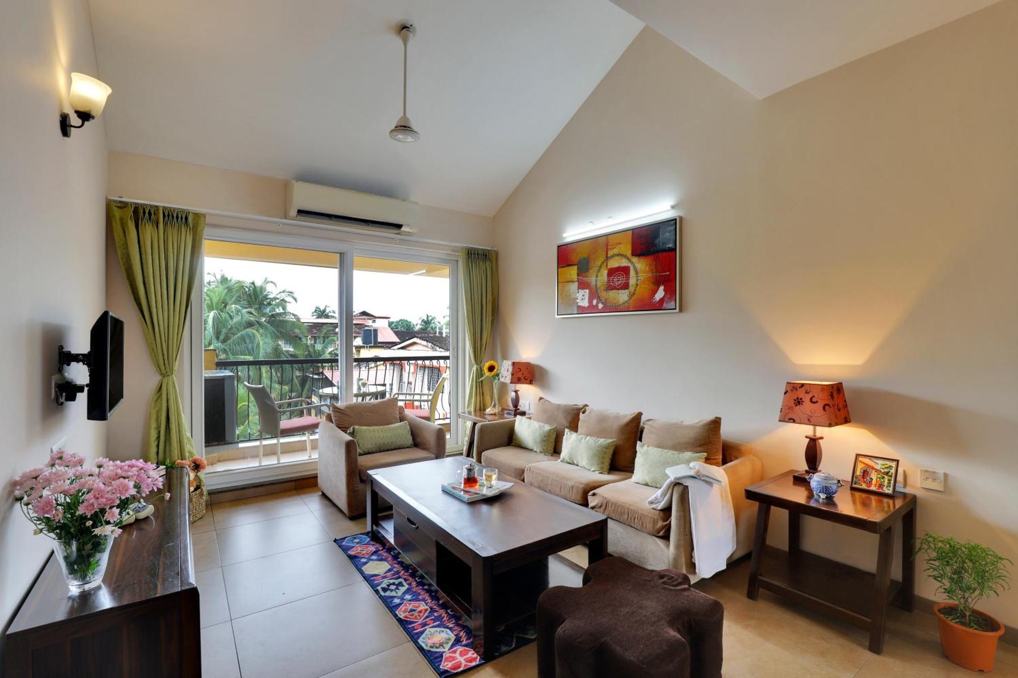 Veera Strand Park Serviced Apartments Near Calangute Eksteriør bilde
