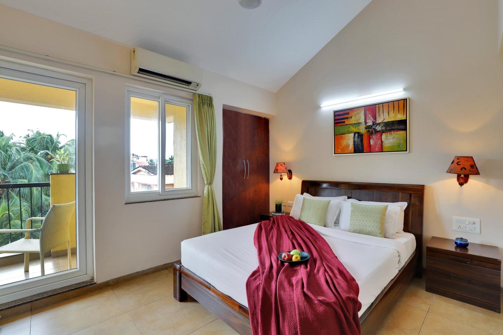 Veera Strand Park Serviced Apartments Near Calangute Eksteriør bilde