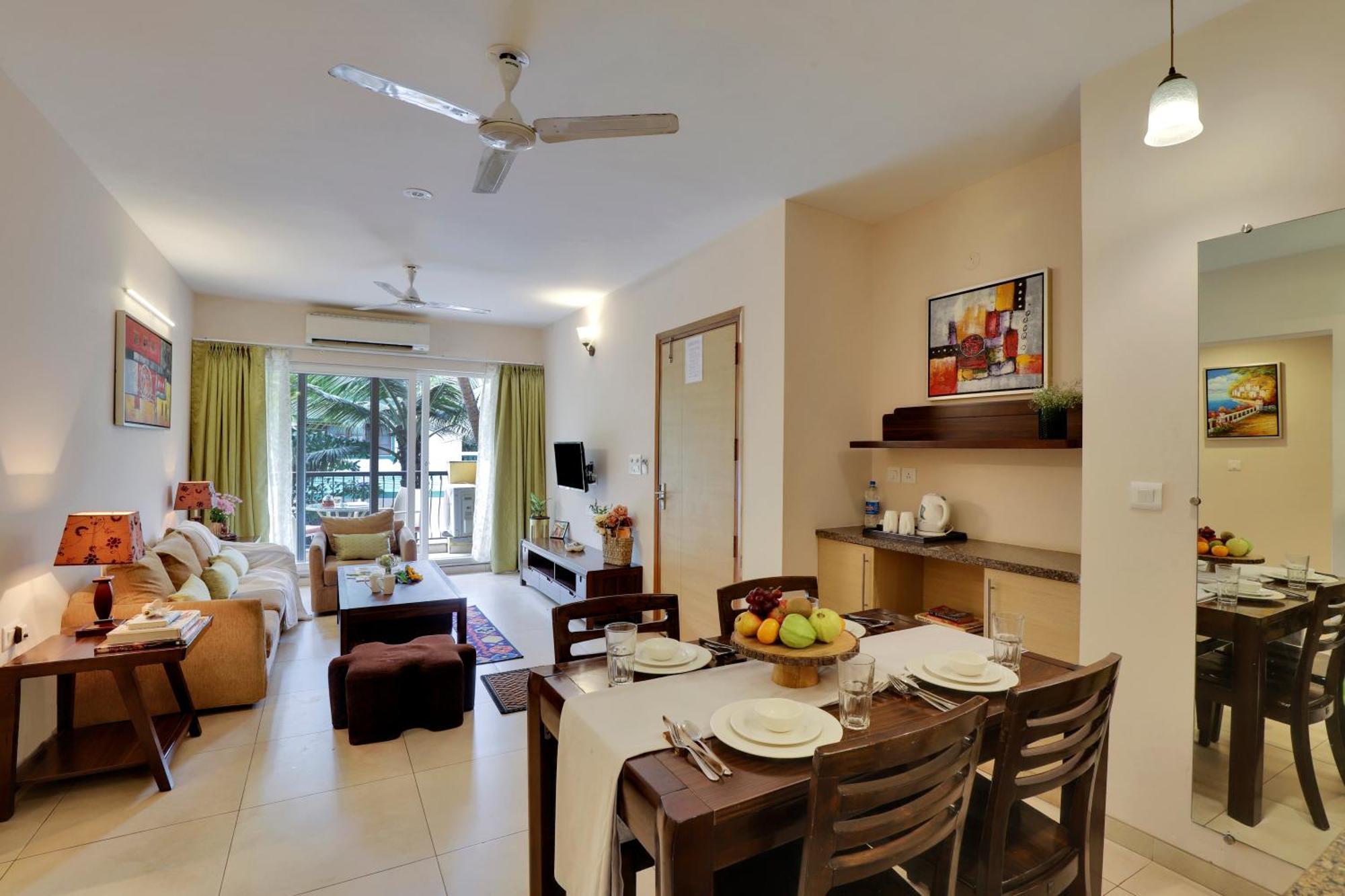 Veera Strand Park Serviced Apartments Near Calangute Eksteriør bilde